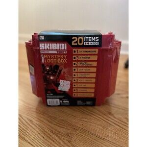 Skibidi Toilet Giant Mystery Loot Box | 20 Mystery Surprises | New & Sealed